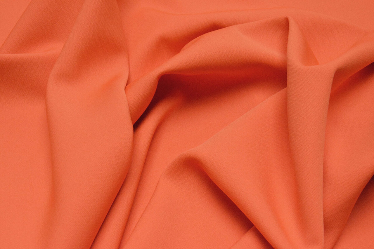 2-Way Crepe Stretch Oranje 2-Way Crepe Stretch Oranje