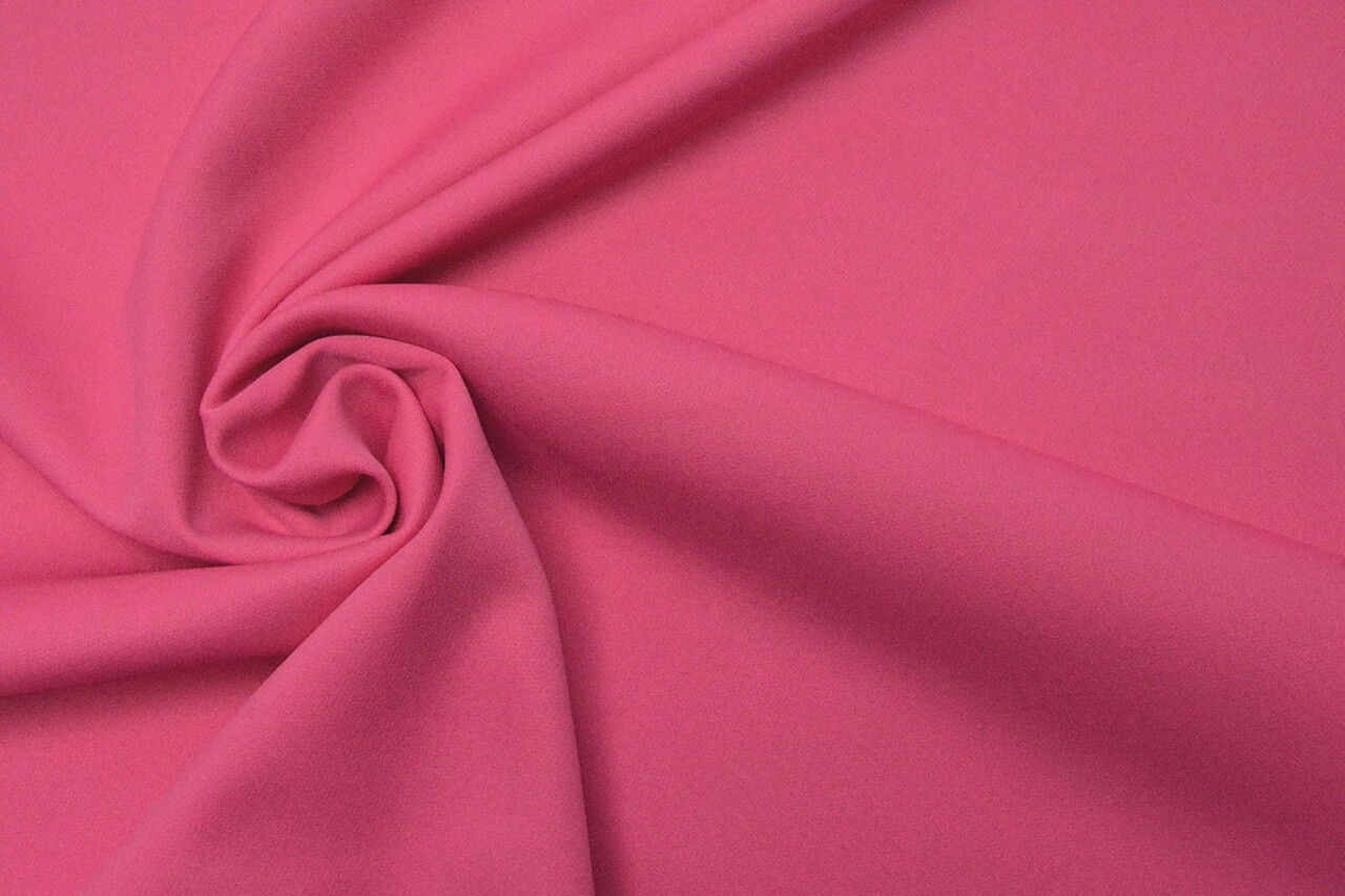 2-Way Crepe Stretch  Fuchsia 2-Way Crepe Stretch  Fuchsia