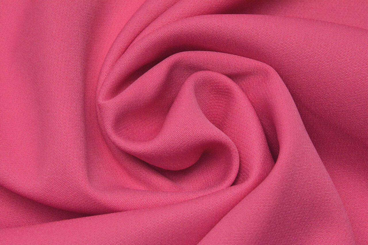 Crêpe Elasticizzato in 2 Direzioni Fucsia Crêpe Elasticizzato in 2 Direzioni Fucsia