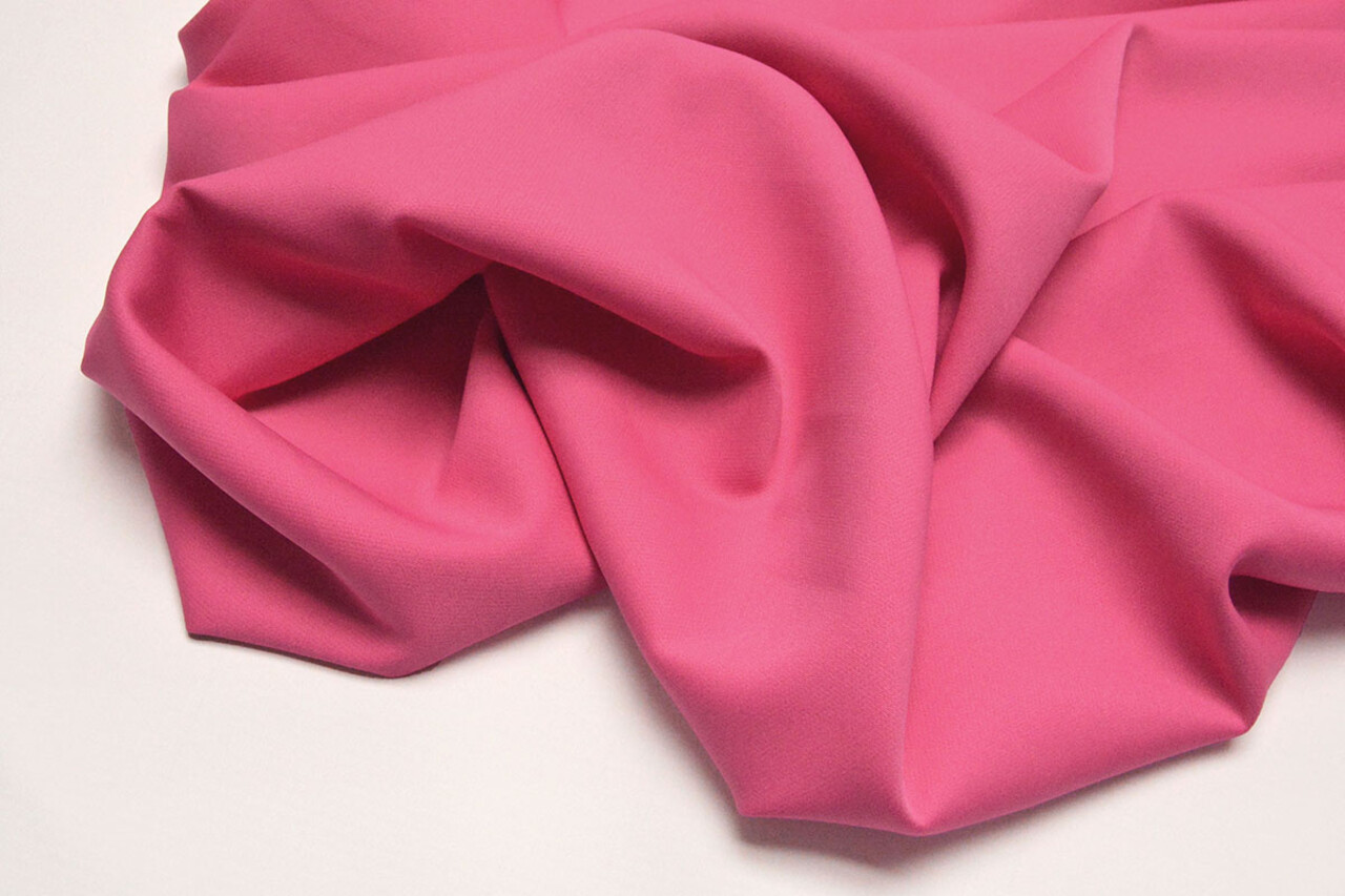 2-Way Crepe Stretch  Fuchsia 2-Way Crepe Stretch  Fuchsia