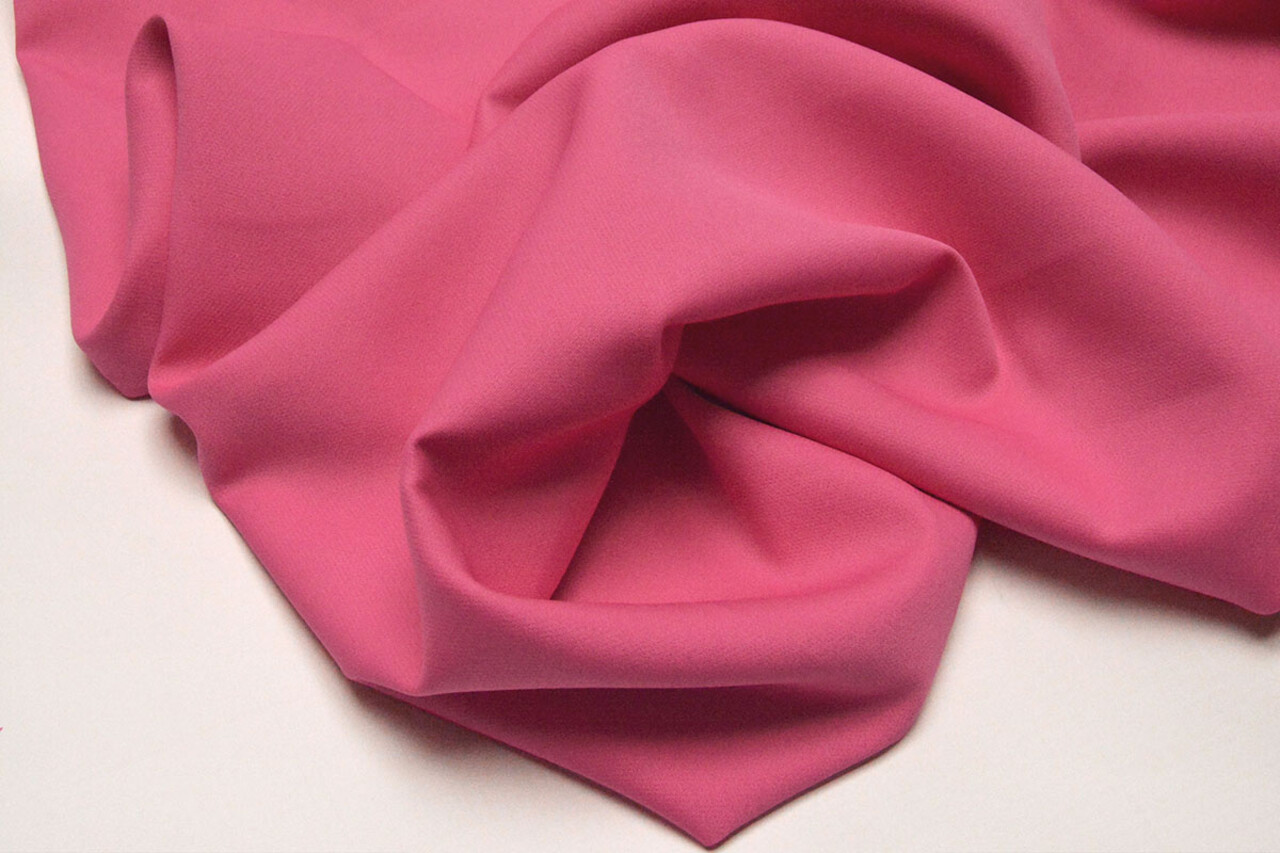 2-Way Crepe Stretch  Fuchsia 2-Way Crepe Stretch  Fuchsia