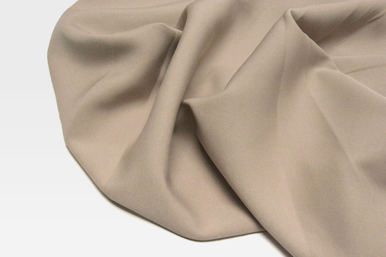 2-Way Crepe Stretch Taupe 2-Way Crepe Stretch Taupe