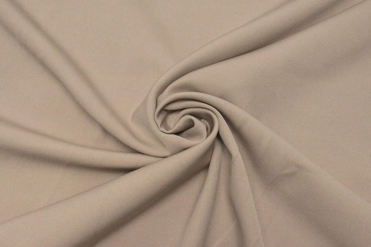 2-Way Crepe Stretch Taupe 2-Way Crepe Stretch Taupe
