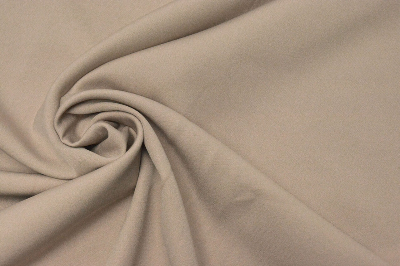 2-Way Crepe Stretch Taupe 2-Way Crepe Stretch Taupe