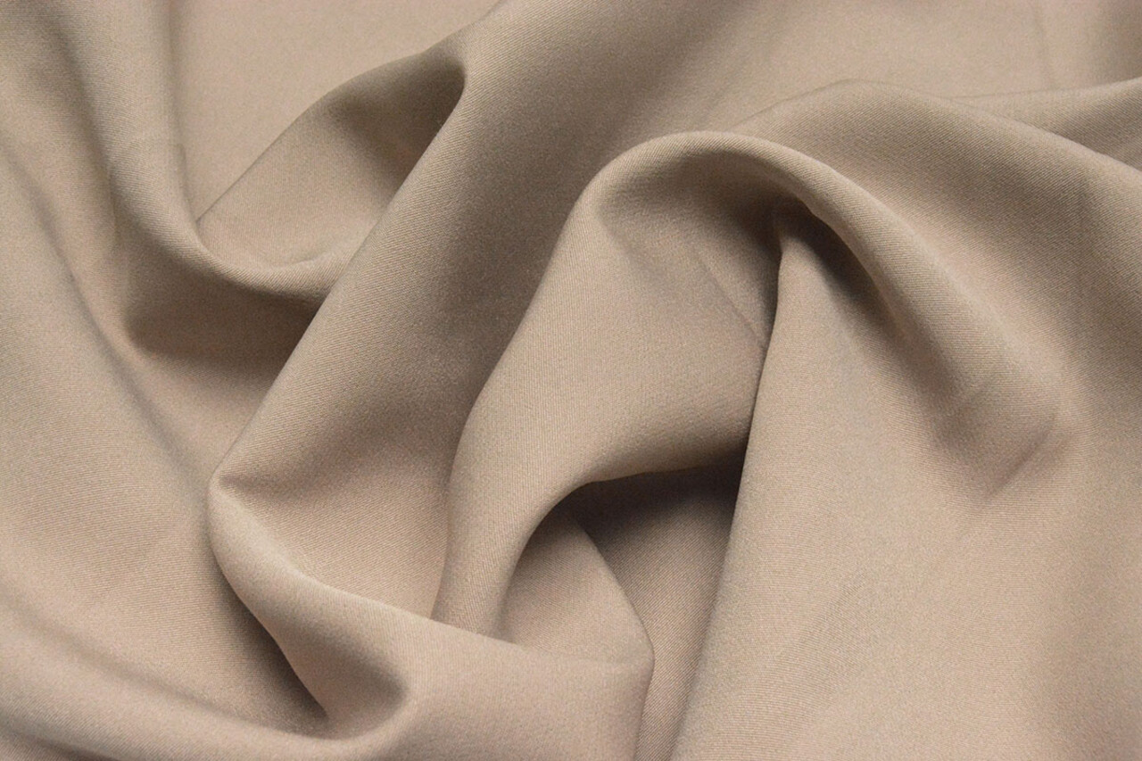 2-Way Crepe Stretch Taupe 2-Way Crepe Stretch Taupe