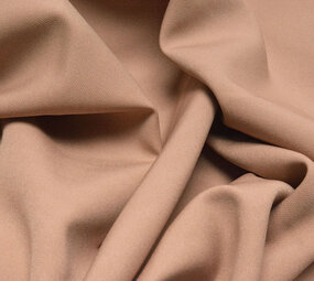 2-Way Crêpe Stretch Rose-Marron