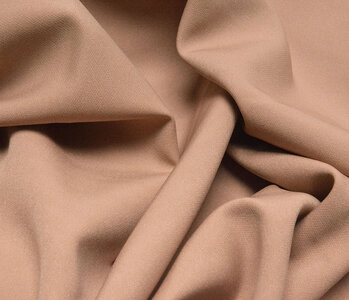 2-Way Crepe Stretch Pink-Brown