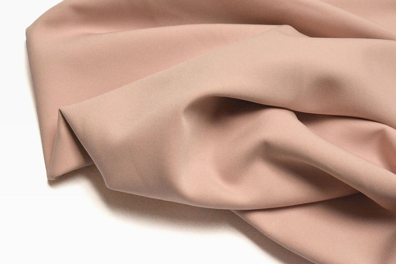Crêpe Elasticizzato in 2 Direzioni Smoke Rosa Crêpe Elasticizzato in 2 Direzioni Smoke Rosa