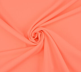 2-Way Crepe Stretch Fluor Koraal 2-Way Crepe Stretch Fluor Koraal