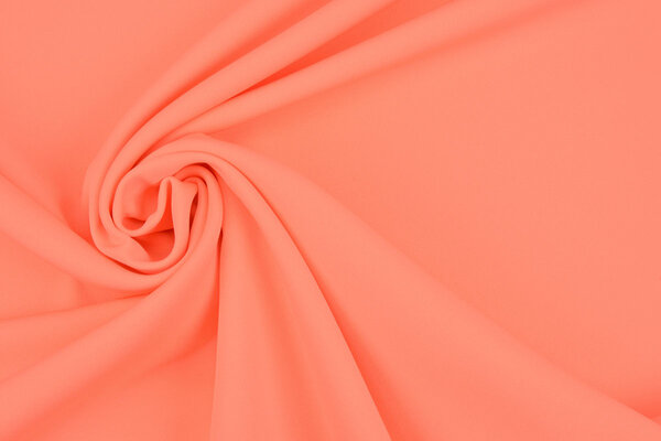 2-Way Crepe Stretch Fluor Koraal 2-Way Crepe Stretch Fluor Koraal