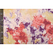 Crêpe Froissé Crêpe Imprimé Watercolor Rouge