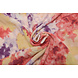 Arrugado Crepé Estampado Acuarela Rojo Arrugado Crepé Estampado Acuarela Rojo