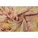 Crêpe Froissé Crêpe Imprimé Watercolor Jaune Crêpe Froissé Crêpe Imprimé Watercolor Jaune