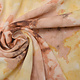 Crinkle Crêpe Printed Watercolor Yellow