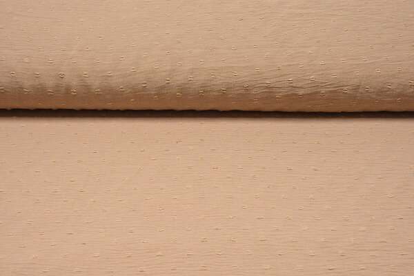 Dobby American Crêpe Carlijn Beige-Powder Pink Dobby American Crêpe Carlijn Beige-Powder Pink