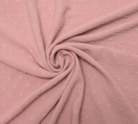 Dobby American Crêpe Carlijn Oud Roze Dobby American Crêpe Carlijn Oud Roze