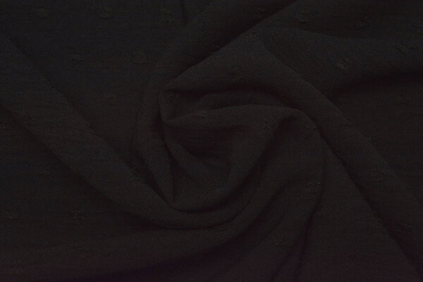 Dobby American Crêpe Carlijn Black Dobby American Crêpe Carlijn Black