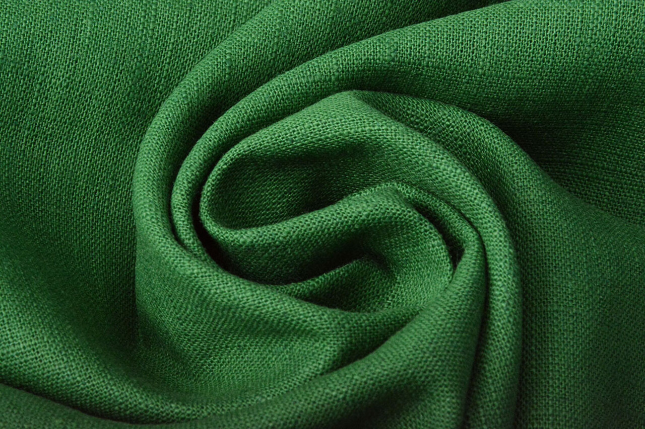 Oeko-Tex®  Gewassen Linnen Groen Oeko-Tex®  Gewassen Linnen Groen