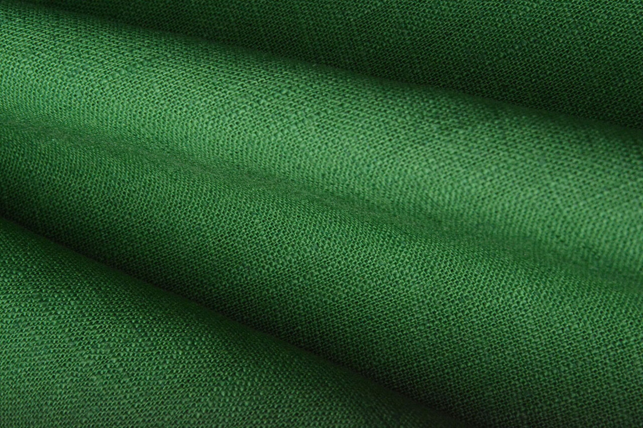 Oeko-Tex®  Gewaschene Leinen Grün Oeko-Tex®  Gewaschene Leinen Grün