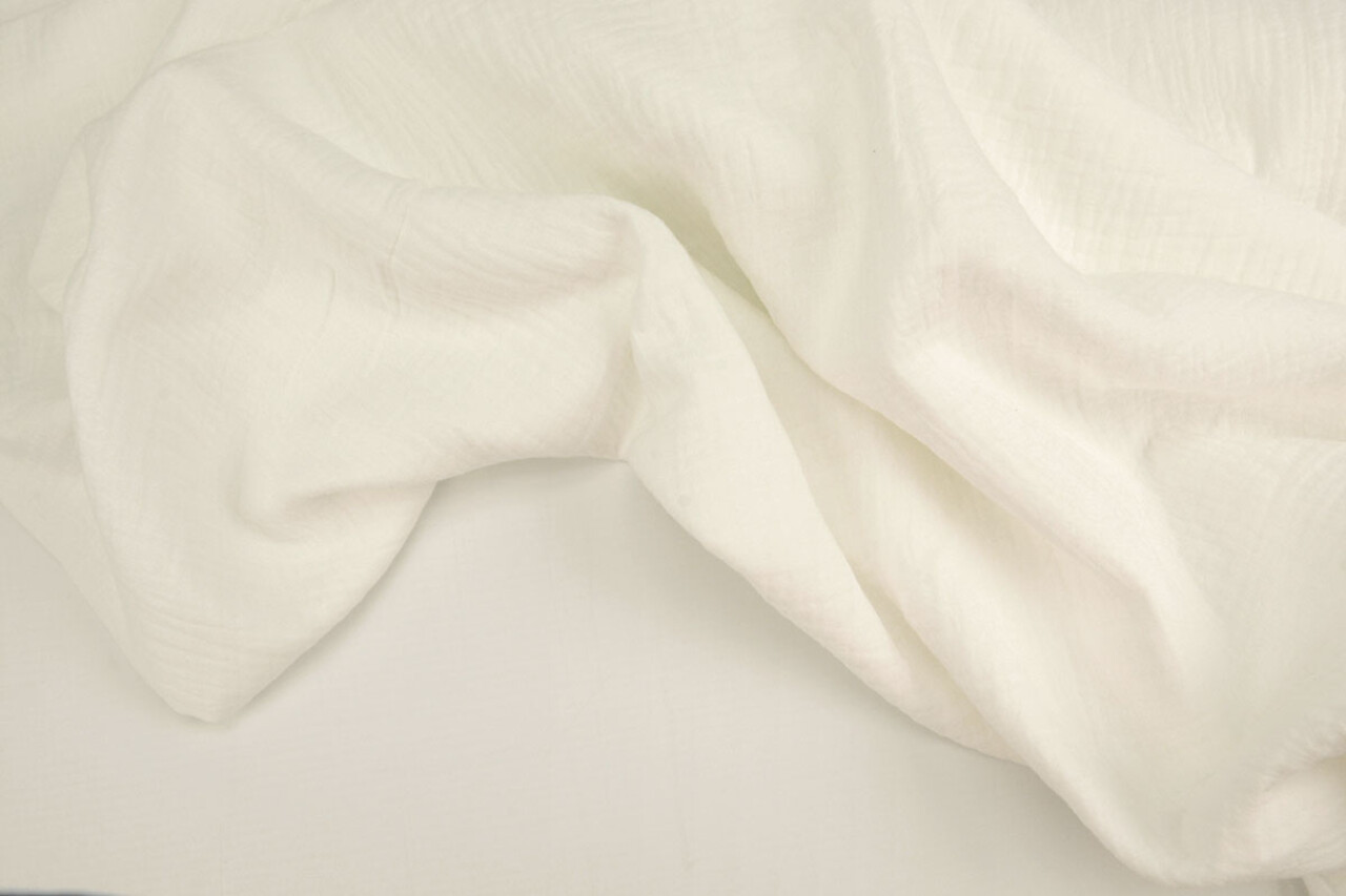 Oeko-Tex®  Tessuto di Mussola Crema
