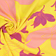 100% Viscose Annika Flowers Yellow