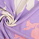 100% Viscose Annika Bloemen Lila