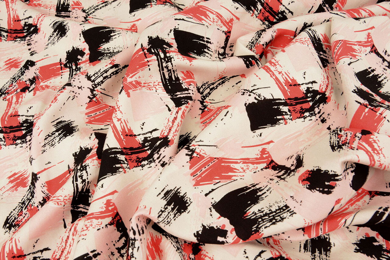 100% Viscose Brashi Red 100% Viscose Brashi Red