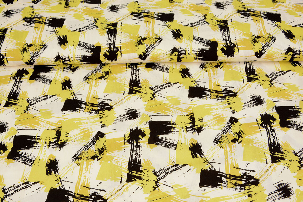 100% Viscose Brashi Geel 100% Viscose Brashi Geel