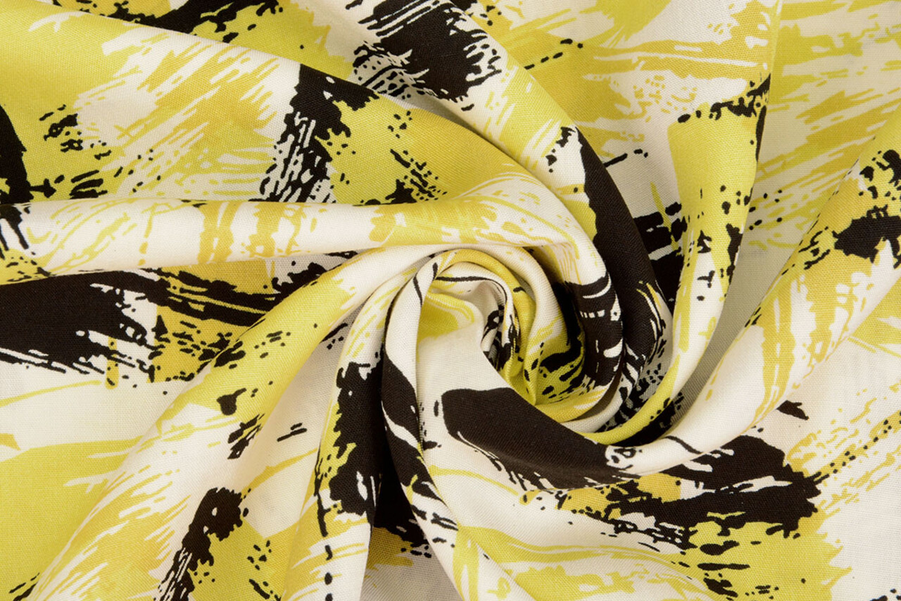100 % Viscose Brashi Jaune 100 % Viscose Brashi Jaune