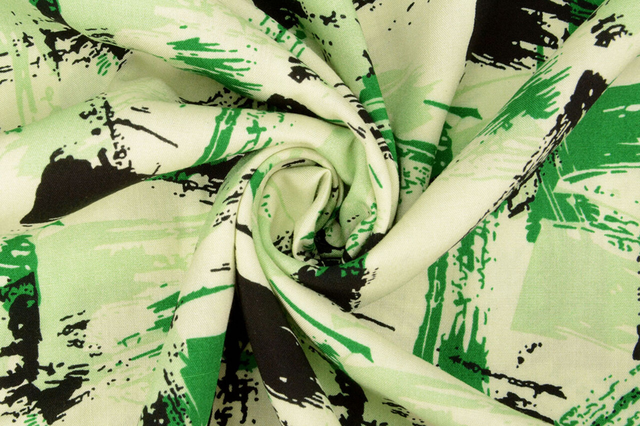 100% Viscose Brashi Groen 100% Viscose Brashi Groen