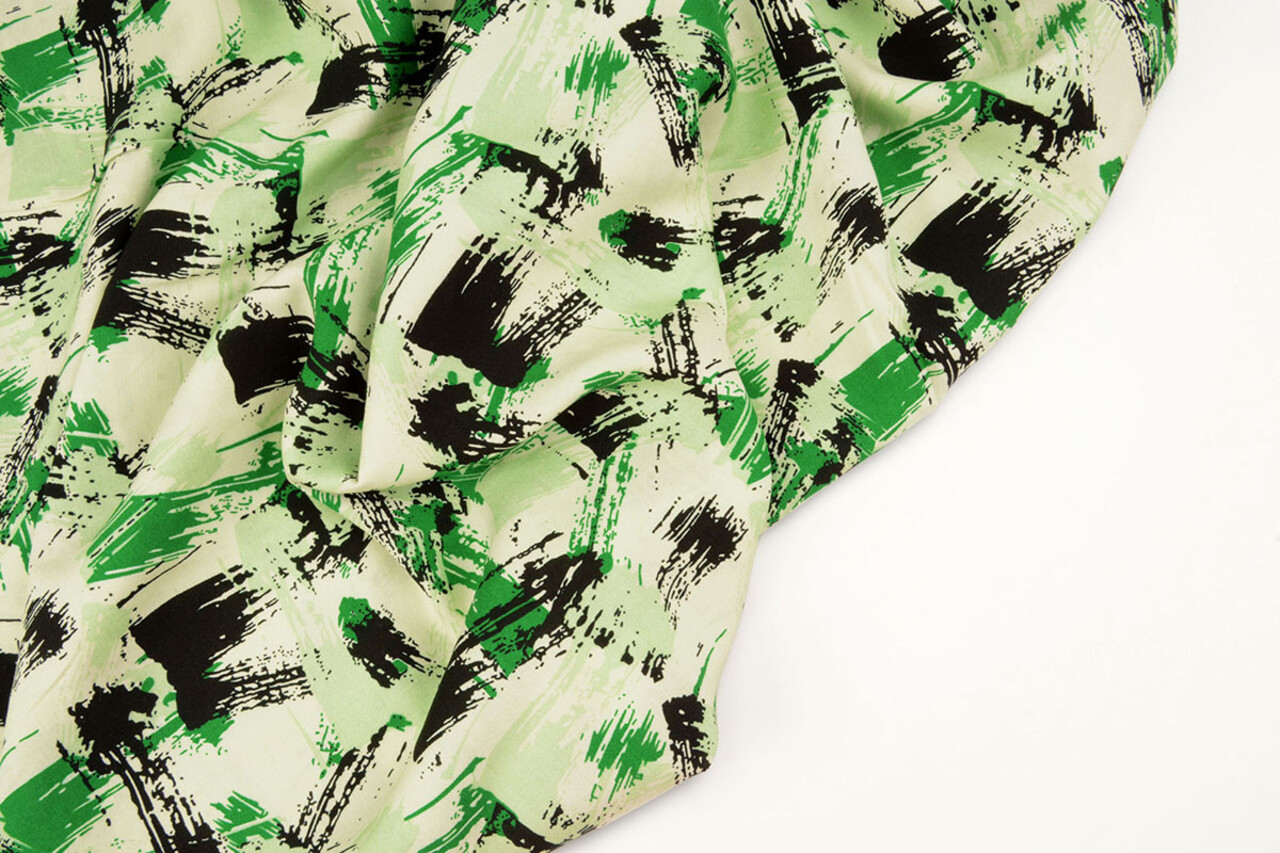100% Viscose Brashi Groen