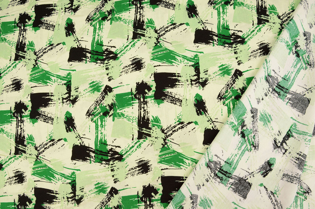 100% Viscose Brashi Groen 100% Viscose Brashi Groen