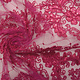 Mesh Embroidered  Sequins Quenya Fuchsia