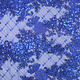 Mesh Embroidered  Sequins Quenya Royal Blue