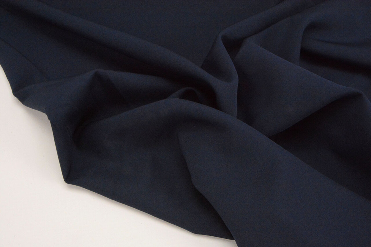 2-Way Crepe Stretch Politie Blauw