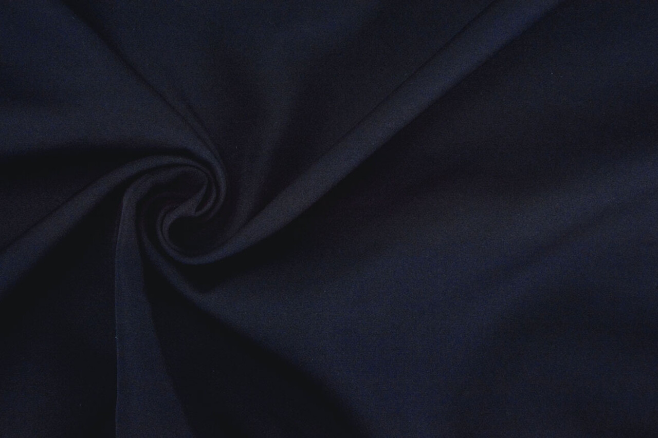 2-Way Crepe Stretch Police Blue