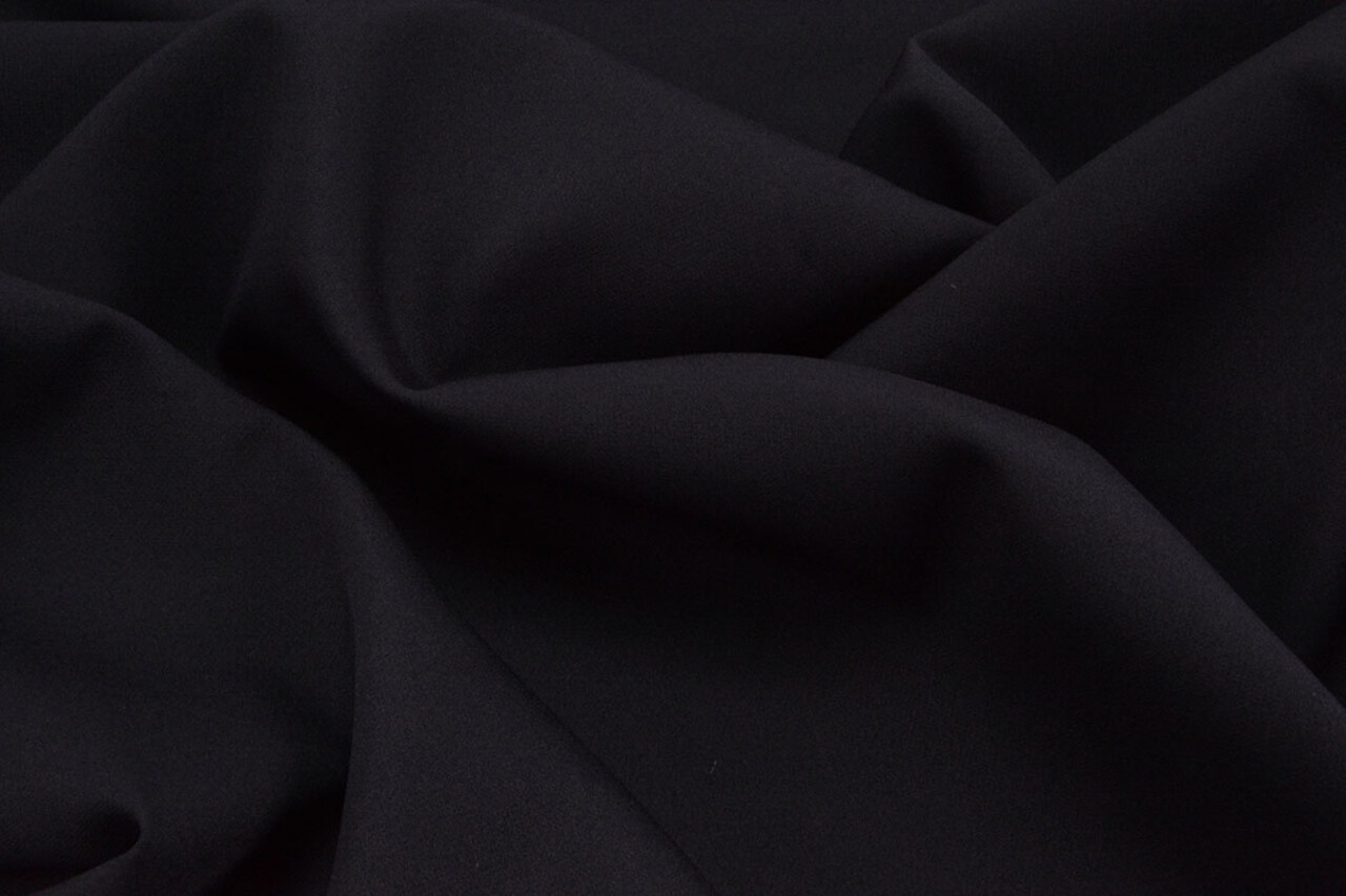 2-Way Crepe Stretch Navy Blue