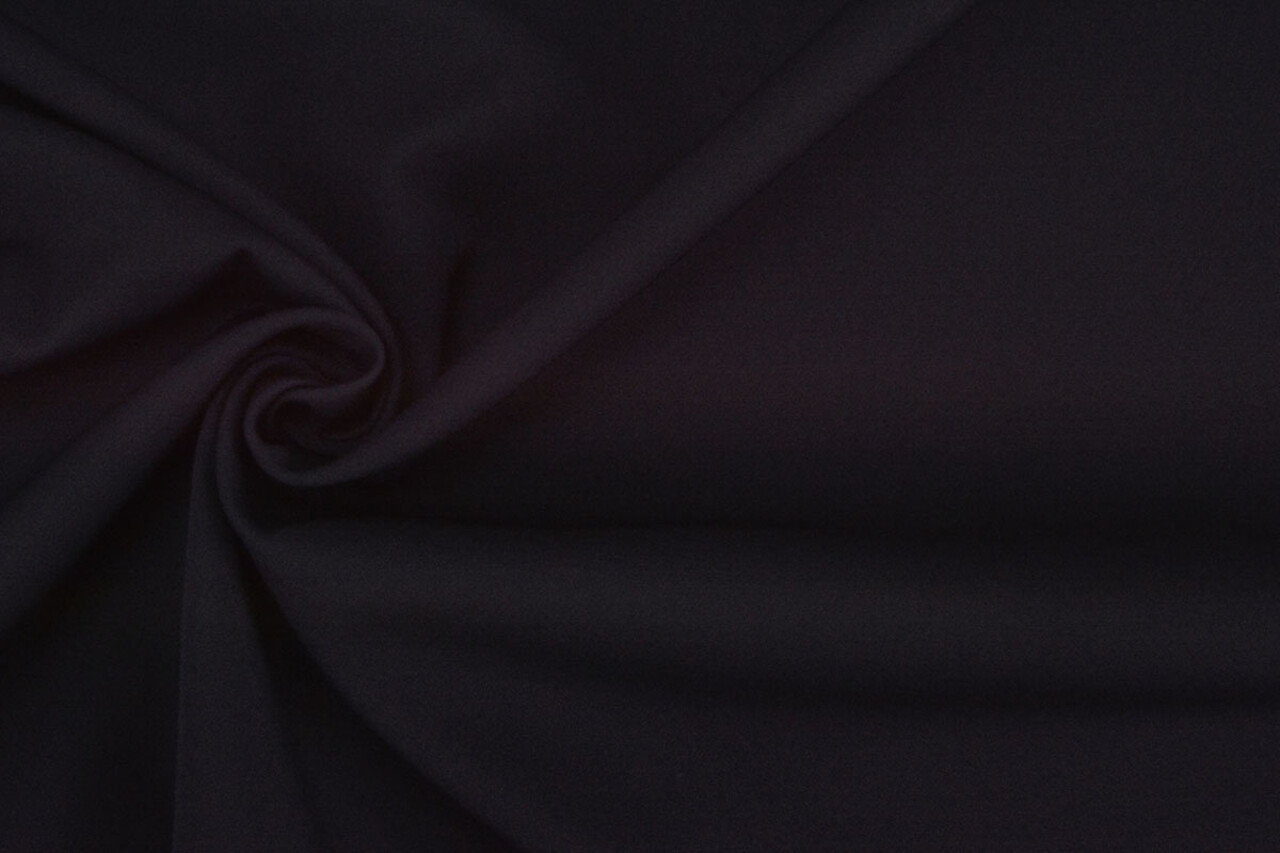 2-Way Crepe Stretch Marine Blau