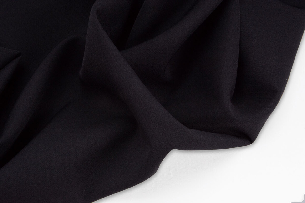 2-Way Crepe Stretch Marine Blau