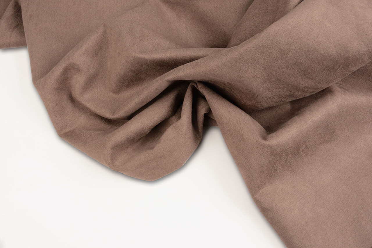 Leichtes Tauchen Wildleder Mauve Taupe