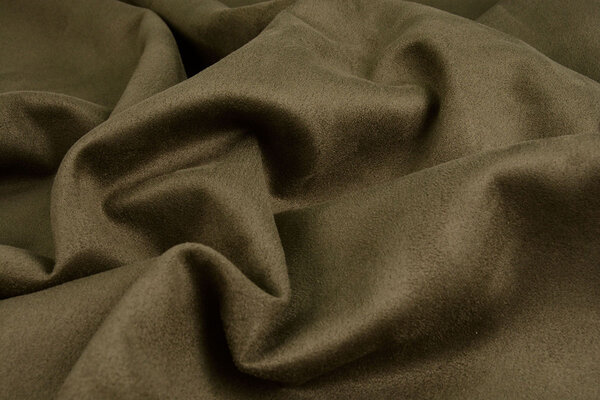 Light Scuba Suede Dark Khaki Green