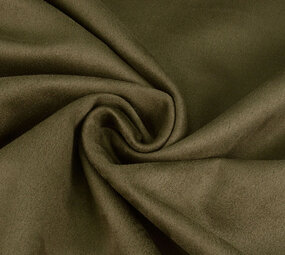 Light Scuba Suede Dark Khaki Green