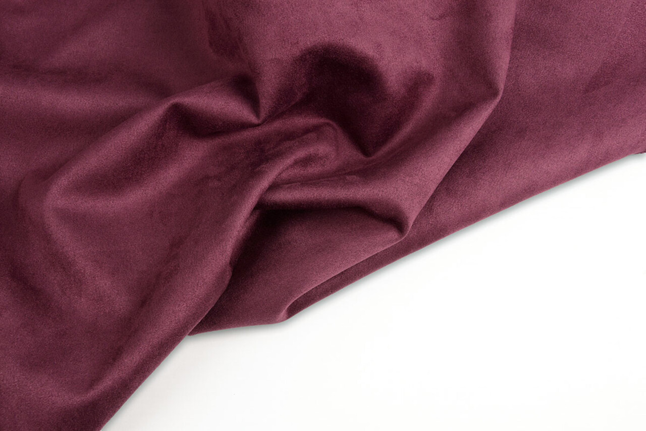 Leichtes Tauchen Wildleder Hell Aubergine