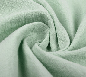 Oeko-Tex®  100% Washed Cotton Light Old Green