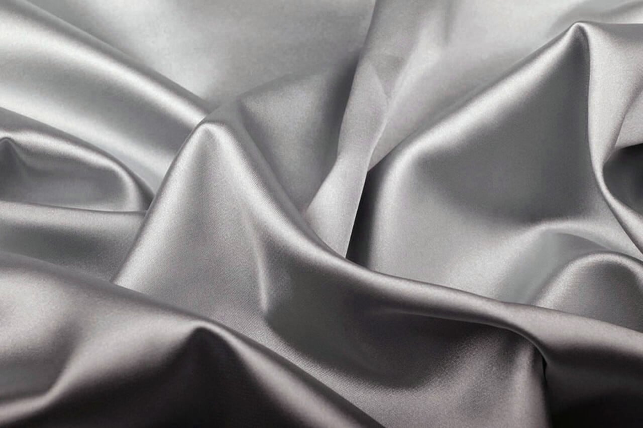 Stretch Satin Gris Clair Stretch Satin Gris Clair