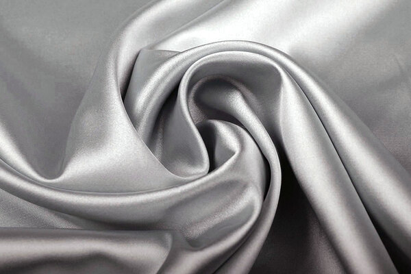 Stretch Satin Gris Clair Stretch Satin Gris Clair