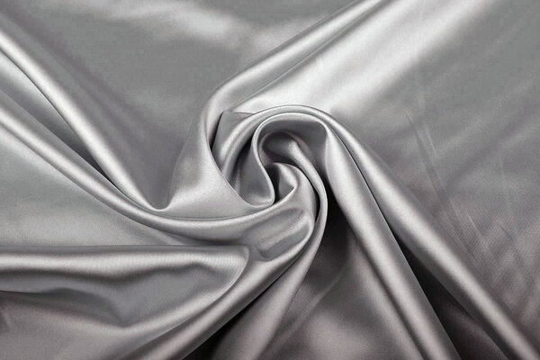 Stretch Satin Hellgrau Stretch Satin Hellgrau