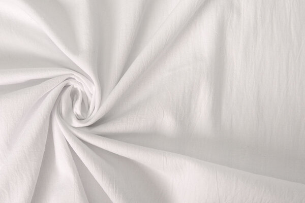 Oeko-Tex® 100% Lavato Cotone Voile Bianco Oeko-Tex® 100% Lavato Cotone Voile Bianco
