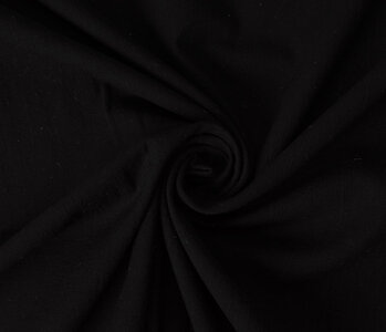 Oeko-Tex®  100% Washed Cotton Voile Black