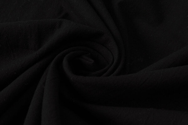 Oeko-Tex®  100% Washed Cotton Voile Black